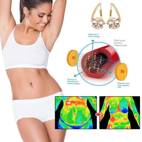 (🔥LETZTER VERKAUFSTAG-80% RABATT)Histon Lymphvity MagneTherapy Germanium Ohrringe